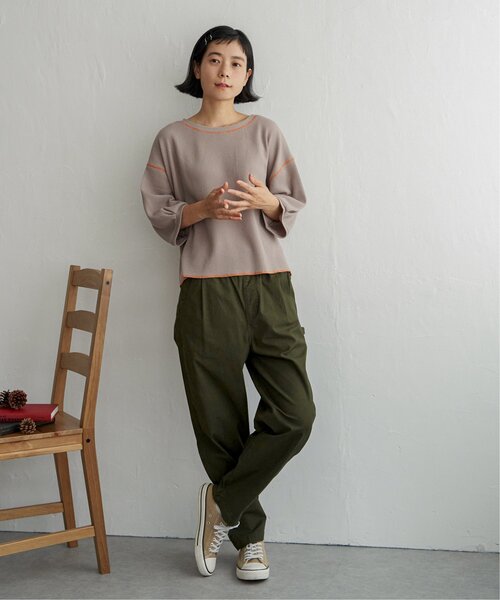 LBC(エルビーシー)の「ツイルシェフパンツ(その他パンツ・レディース・チャコールグレー/オリーブ/ベージュ・M/L)」の13枚目の写真