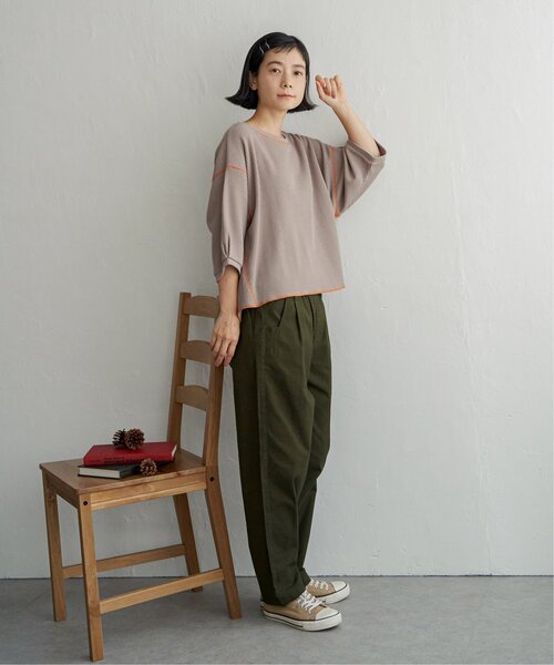 LBC(エルビーシー)の「ツイルシェフパンツ(その他パンツ・レディース・チャコールグレー/オリーブ/ベージュ・M/L)」の14枚目の写真