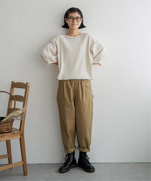 LBC(エルビーシー)の「ツイルシェフパンツ(その他パンツ・レディース・チャコールグレー/オリーブ/ベージュ・M/L)」の16枚目の写真