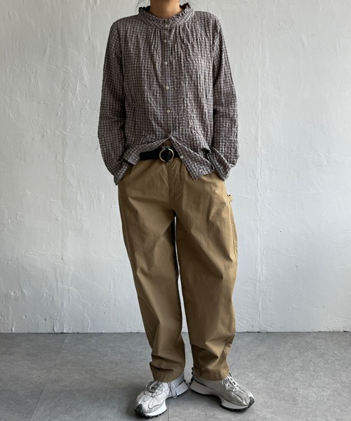 LBC(エルビーシー)の「ツイルシェフパンツ(その他パンツ・レディース・チャコールグレー/オリーブ/ベージュ・M/L)」の3枚目の写真