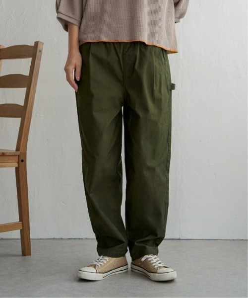 LBC(エルビーシー)の「ツイルシェフパンツ(その他パンツ・レディース・チャコールグレー/オリーブ/ベージュ・M/L)」の1枚目の写真