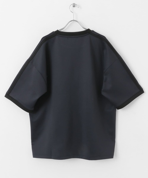 SENSE OF PLACE by URBAN RESEARCH（センスオブプレイスバイアーバンリサーチ）の「ポンチリンガーショートスリーブTシャツ（Tシャツ/カットソー・メンズ・チャコールグレー/ホワイト/ブラック・LARGE/MEDIUM）」の15枚目の写真