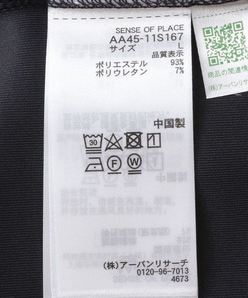 SENSE OF PLACE by URBAN RESEARCH（センスオブプレイスバイアーバンリサーチ）の「ポンチリンガーショートスリーブTシャツ（Tシャツ/カットソー・メンズ・チャコールグレー/ホワイト/ブラック・LARGE/MEDIUM）」の19枚目の写真