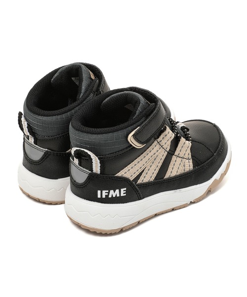 IFME（イフミー）の「KIDS｜IFME ハイカットスニーカー[撥水・防滑]（ブーツ・キッズ・ブラック/ブルー/パープル/ベージュ・19.0cm/18.0cm/17.0cm/16.0cm/15.0cm）」の5枚目の写真