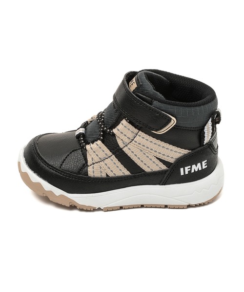 IFME（イフミー）の「KIDS｜IFME ハイカットスニーカー[撥水・防滑]（ブーツ・キッズ・ブラック/ブルー/パープル/ベージュ・19.0cm/18.0cm/17.0cm/16.0cm/15.0cm）」の7枚目の写真