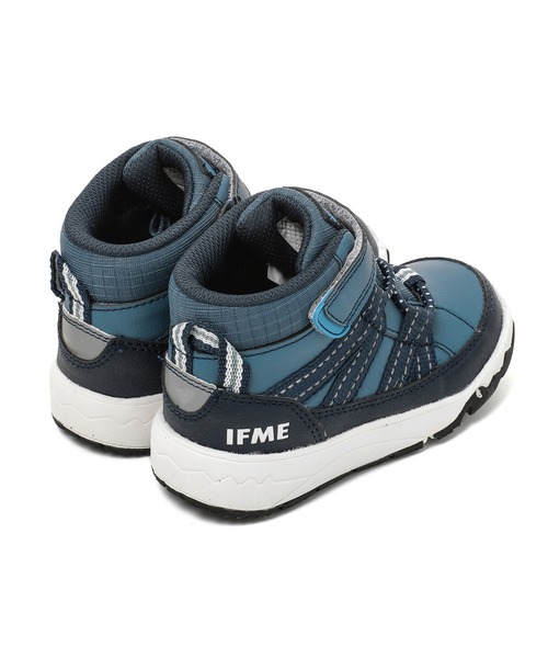 IFME（イフミー）の「KIDS｜IFME ハイカットスニーカー[撥水・防滑]（ブーツ・キッズ・ブラック/ブルー/パープル/ベージュ・19.0cm/18.0cm/17.0cm/16.0cm/15.0cm）」の13枚目の写真