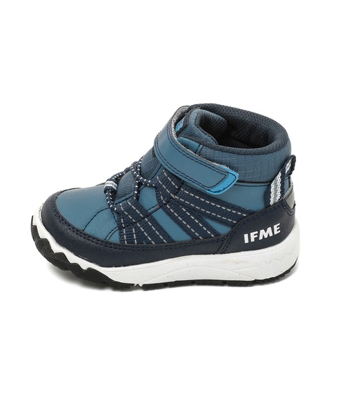 IFME（イフミー）の「KIDS｜IFME ハイカットスニーカー[撥水・防滑]（ブーツ・キッズ・ブラック/ブルー/パープル/ベージュ・19.0cm/18.0cm/17.0cm/16.0cm/15.0cm）」の15枚目の写真