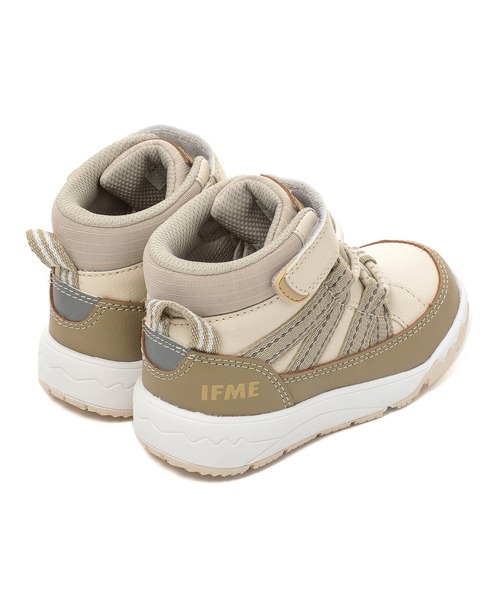 IFME（イフミー）の「KIDS｜IFME ハイカットスニーカー[撥水・防滑]（ブーツ・キッズ・ブラック/ブルー/パープル/ベージュ・19.0cm/18.0cm/17.0cm/16.0cm/15.0cm）」の21枚目の写真