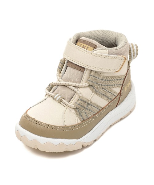 IFME（イフミー）の「KIDS｜IFME ハイカットスニーカー[撥水・防滑]（ブーツ・キッズ・ブラック/ブルー/パープル/ベージュ・19.0cm/18.0cm/17.0cm/16.0cm/15.0cm）」の22枚目の写真