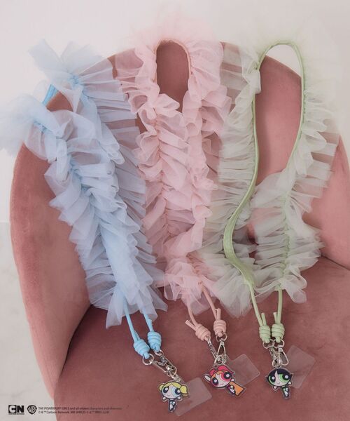 ems excite（エムズエキサイト）の「パワーパフガールズ/ストラップ（ベルト・レディース・ブルー/ピンク/グリーン・ONE SIZE）」の4枚目の写真