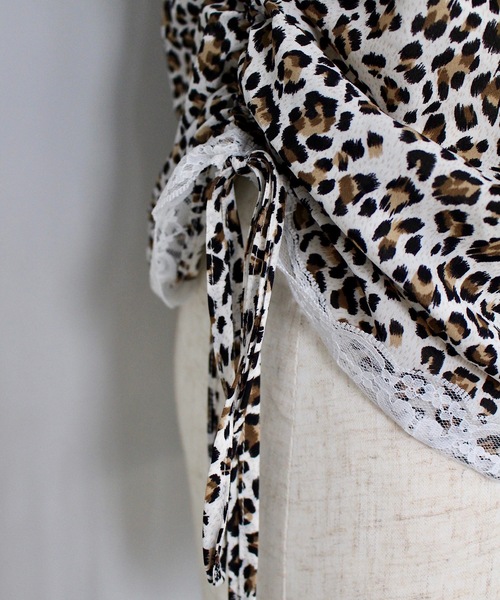 SANSeLF（サンセルフ）の「【LONSLAN】 レオパードサイドドロストキャミソール sanwl24a011（キャミソール・レディース・レオパード・FREE）」の11枚目の写真