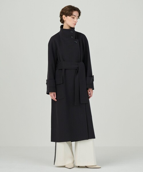 ◆LYNN(リーン)エルティリバーウールカシミアコート ウールカシミヤリバーコート | グレースコンチネンタル(GRACE