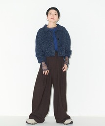 emmi（エミ）の「【emmi atelier】ウールへリンボンリバーコート