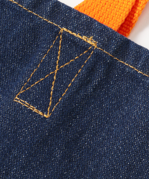 Wrangler(ラングラー)の「【Wrangler/ラングラー】Denim TOTE BAG(トートバッグ・メンズ・ブルー系その他/ネイビー・FREE)」の12枚目の写真