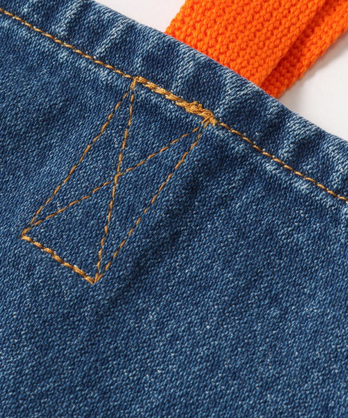 Wrangler(ラングラー)の「【Wrangler/ラングラー】Denim TOTE BAG(トートバッグ・メンズ・ブルー系その他/ネイビー・FREE)」の13枚目の写真