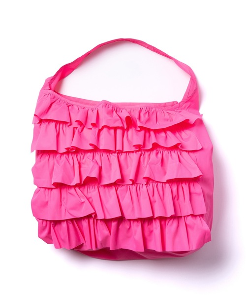 NON TOKYO（ノントーキョー）の「FRILL SHOULDER BAG（ショルダーバッグ・レディース・ピンク/ブラック/ブルー・FREE）」の8枚目の写真