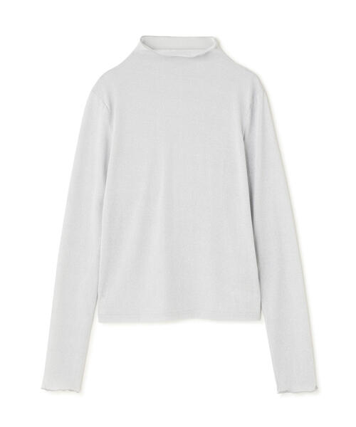 FREE'S MART（フリーズマート）の「◆シアーラメハイネックカットソー（Tシャツ/カットソー・レディース・ブラック/グレー・FREE）」の18枚目の写真