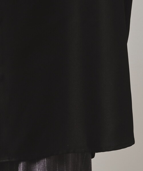 tk.TAKEO KIKUCHI（ティーケータケオキクチ）の「◆衿デザインアソートシャツ（シャツ/ブラウス・メンズ・ブラック/ホワイト系2/ダークグリーン/ホワイト系3/ブラック系2/ホワイト/ブラック系1・01/02/03）」の16枚目の写真