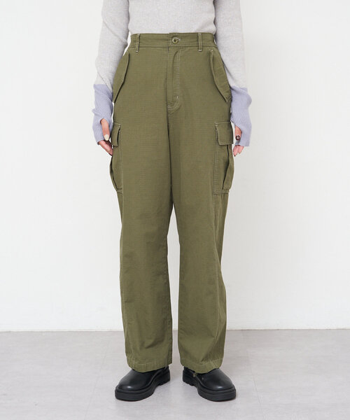 CIAOPANIC(チャオパニック)の「【UNESS/ユーネス】ステッチングカーゴパンツ(その他パンツ・レディース・カーキ・MEDIUM/SMALL)」の15枚目の写真