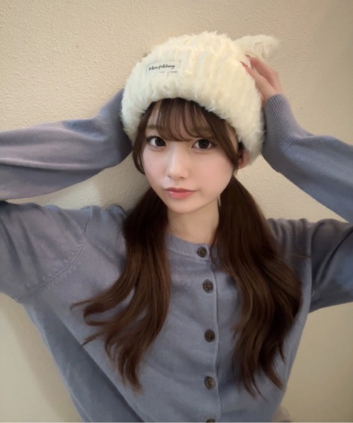 セール】【 NOLITA / ノリータ 】猫耳 ぬいぐるみ ビーニー キャップ