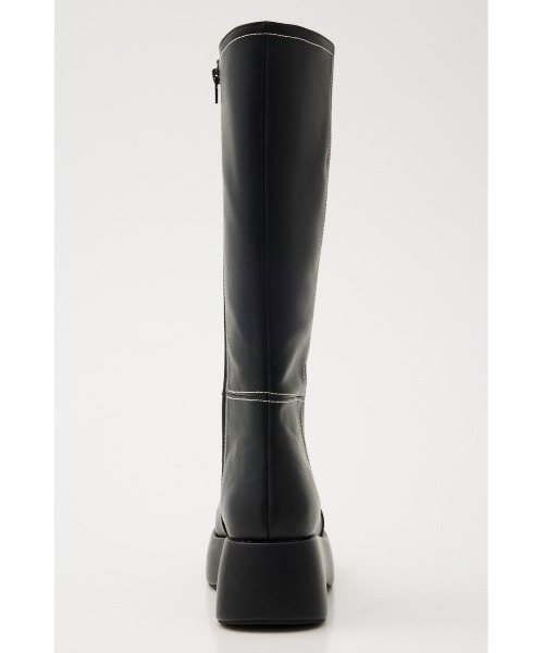 RODEO CROWNS WIDE BOWL（ロデオクラウンズワイドボウル）の「ステッチロングブーツ（ブーツ・レディース・ブラウン/ブラック・LARGE/MEDIUM）」の6枚目の写真