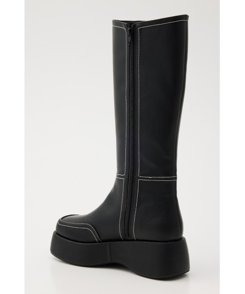 RODEO CROWNS WIDE BOWL（ロデオクラウンズワイドボウル）の「ステッチロングブーツ（ブーツ・レディース・ブラウン/ブラック・LARGE/MEDIUM）」の7枚目の写真