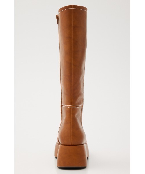 RODEO CROWNS WIDE BOWL（ロデオクラウンズワイドボウル）の「ステッチロングブーツ（ブーツ・レディース・ブラウン/ブラック・LARGE/MEDIUM）」の11枚目の写真