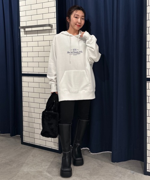 RODEO CROWNS WIDE BOWL（ロデオクラウンズワイドボウル）の「ステッチロングブーツ（ブーツ・レディース・ブラウン/ブラック・LARGE/MEDIUM）」の21枚目の写真