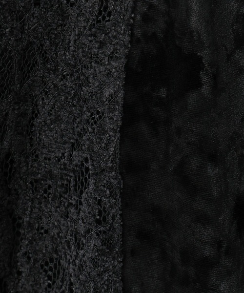 HARE（ハレ）の「ベロアレースキリカエシャツ(HARE)（シャツ/ブラウス・メンズ・ブラック/ブルー系その他・FREE）」の17枚目の写真