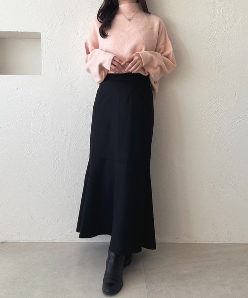 apres jour（アプレジュール）の「もちもちMILKニット【ZOZOTOWN限定アイテム】（ニット/セーター・レディース・ブラック/ライトブルー/ライトグレー/アイボリー/グリーン/ピンク/ライトピンク/ブラウン系その他/ボルドー・フリー/X-LARGE）」の11枚目の写真