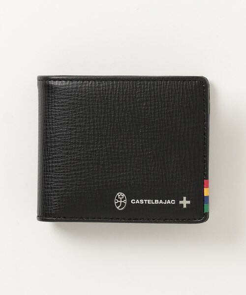 CASTELBAJAC(カステルバジャック)の「【CASTELBAJAC / カステルバジャック】 プレス 二つ折り財布(財布・メンズ・イエロー/ブラック/グリーン・FREE)」の2枚目の写真