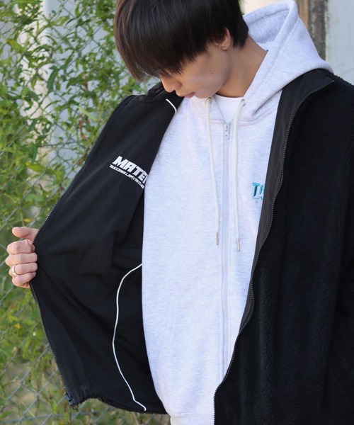 セール】「商品動画あり」リバーシブルナイロンジャケット×ボア