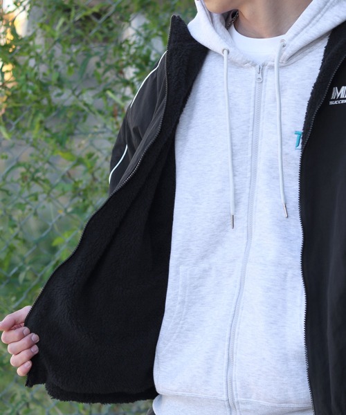セール 登場から人気沸騰 aloリバーシブルナイロンミドル