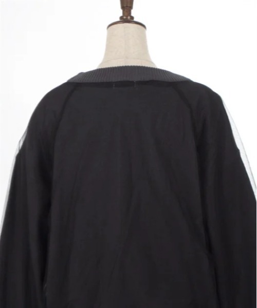 axes femme（アクシーズファム）の「シアレイヤードロゴジャカードニット（ニット/セーター・レディース・ホワイト/チャコール・FREE）」の17枚目の写真