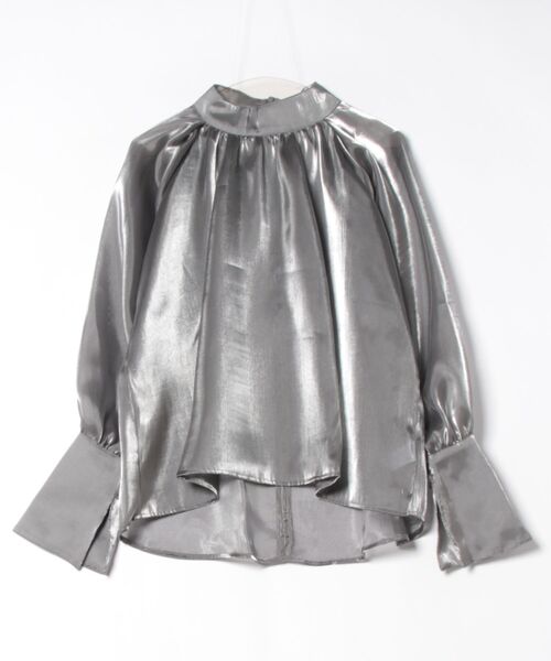 【MAISON BREEZE reveur】Organdy high neck blouse trc(シャツ/ブラウス)|MAISON BREEZE reveur(メゾンブリーズレヴール)