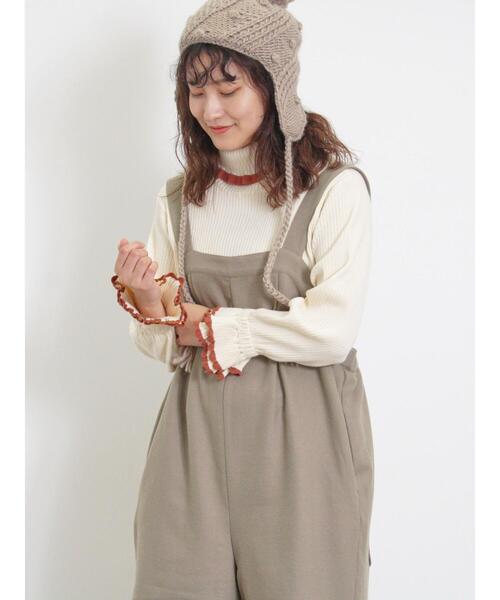 パックりか様専用 Samansa Mos2 袖口配色スカラップタートルニット3枚