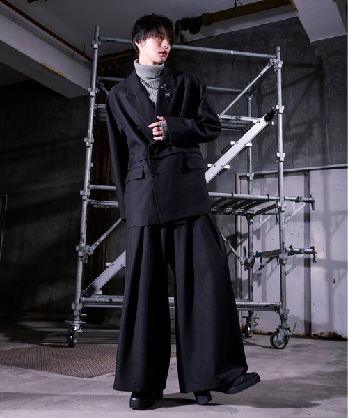 Ellno Loset（エルノロゼット）の「フカタックワイドパンツ / SET UP