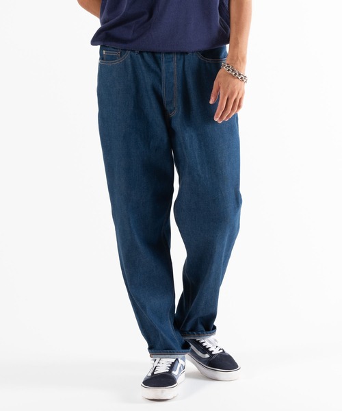 BEDWIN & THE HEARTBREAKERS(ベドウィン アンド ザ ハートブレイカーズ)の「10L STRIGHT FIT DENIM PANTS "THUNDERS"(デニムパンツ・メンズ・ブルー系その他/ブラック・MEDIUM)」の2枚目の写真