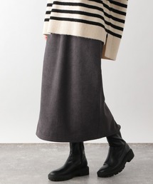 GLOBAL WORK Smile Seed Store | 起毛カットコールIラインスカート/212325(スカート)