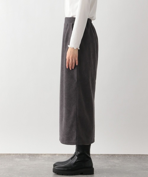 GLOBAL WORK Smile Seed Store（グローバルワーク スマイルシードストア）の「起毛カットコールIラインスカート/212325（スカート・レディース・アイボリー/ブルー系その他4/チャコール・MEDIUM/LARGE）」の20枚目の写真