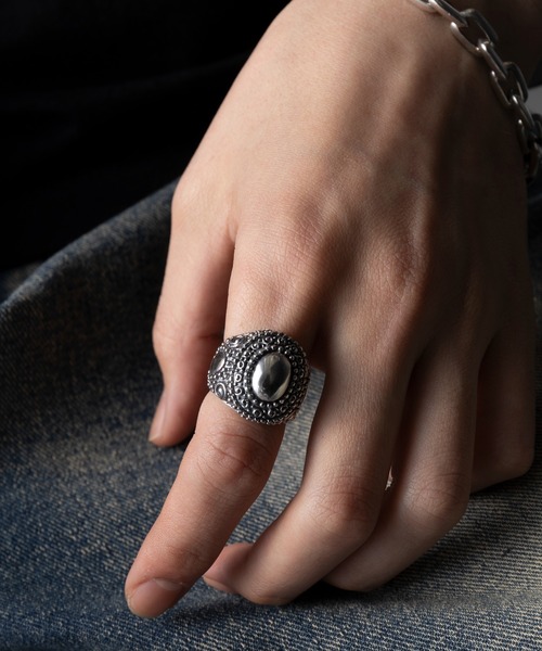 MAISON CLUB】Vintage Oval Signet Ring / Silver925/ ヴィンテージ