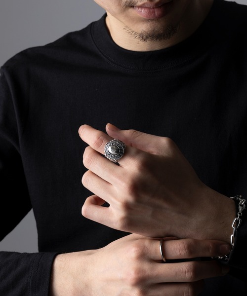 MAISON CLUB】Vintage Oval Signet Ring / Silver925/ ヴィンテージ