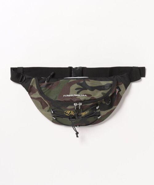 Dickies(ディッキーズ)の「【Dickies】OVAL LOGO WAISTBAG / ディッキーズ オーバルロゴ ウェストバッグ 4L(ボディバッグ/ウエストポーチ・メンズ・アーミー/ブラック系その他/ブラック/ブルーグレー・FREE)」の1枚目の写真