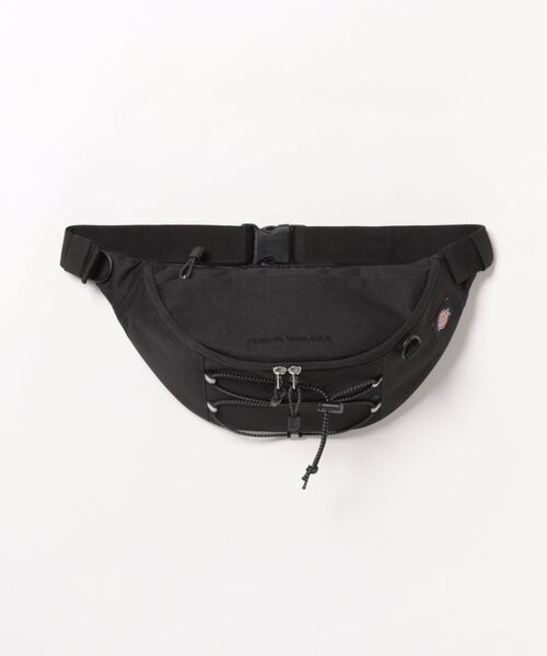 Dickies(ディッキーズ)の「【Dickies】OVAL LOGO WAISTBAG / ディッキーズ オーバルロゴ ウェストバッグ 4L(ボディバッグ/ウエストポーチ・メンズ・アーミー/ブラック系その他/ブラック/ブルーグレー・FREE)」の3枚目の写真