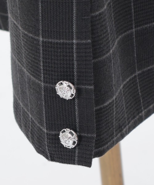 axes femme(アクシーズファム)の「裾釦起毛チェックワイドパンツ(その他パンツ・レディース・ブラウン/ネイビー/ブラック・MEDIUM/LARGE)」の20枚目の写真