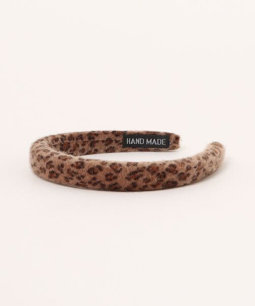 JUMELLE(ジュメロ)の「leopard headband(カチューシャ・レディース・ブラウン・FREE)」の17枚目の写真