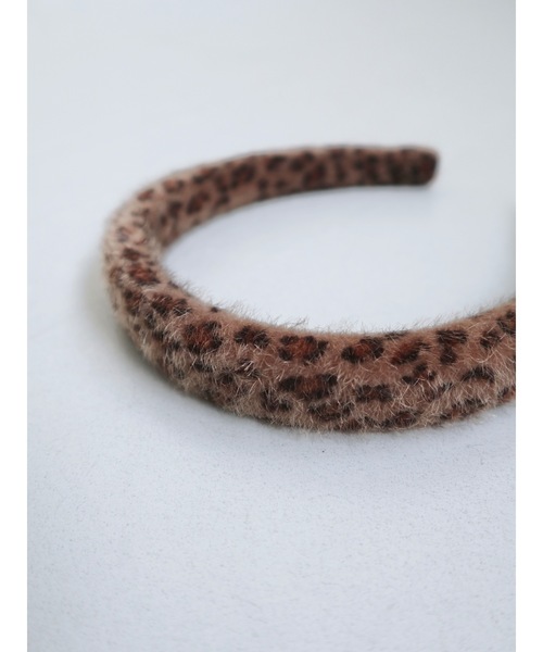 JUMELLE(ジュメロ)の「leopard headband(カチューシャ・レディース・ブラウン・FREE)」の16枚目の写真