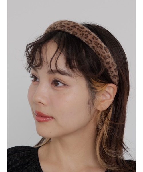leopard headband（カチューシャ）｜jumelle（ジュメロ）の