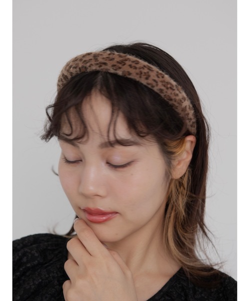 leopard headband（カチューシャ）｜jumelle（ジュメロ）の