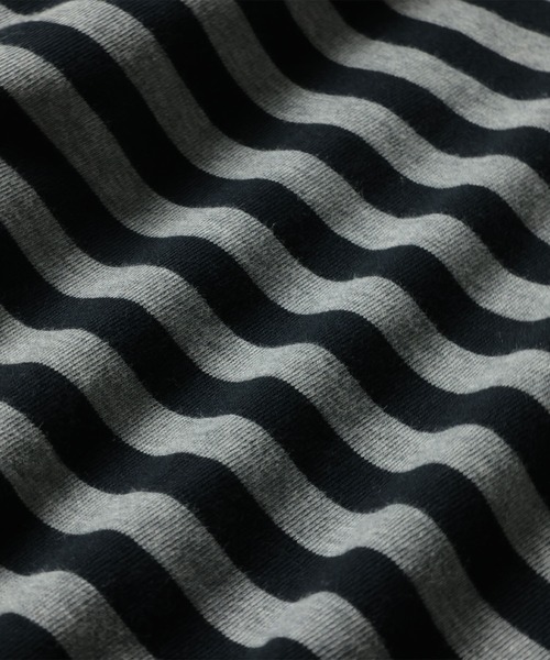 soulberry（ソウルベリー）の「気ままネコのボーダーカットソー（Tシャツ/カットソー・レディース・ブラック×グレー・M/L/LL/3L/4L/5L）」の13枚目の写真